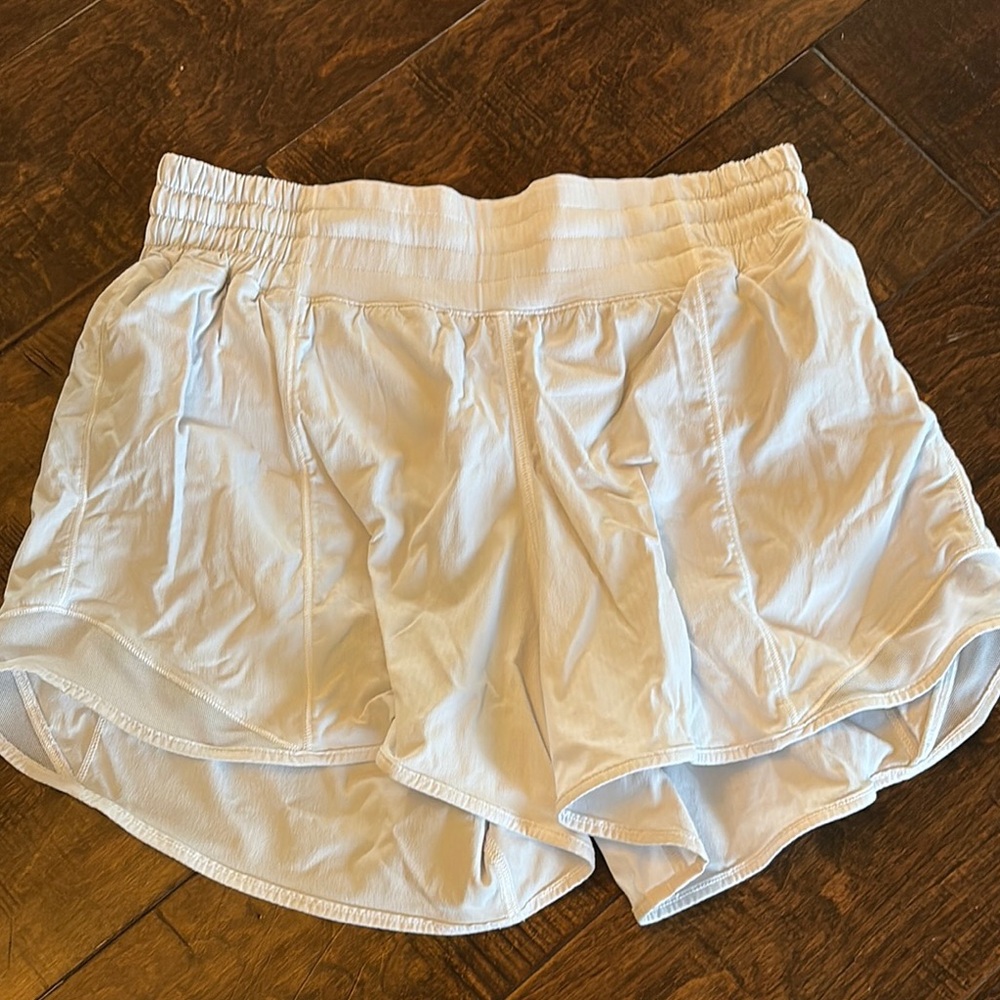 Lululemon Women's White Athletic Shorts